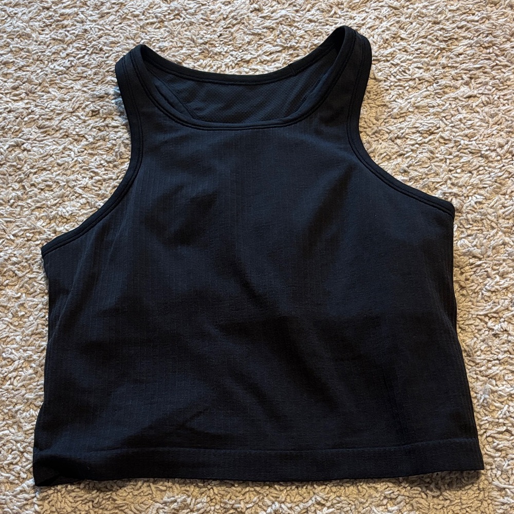Ebb to Street Cropped Racerback Tank Top